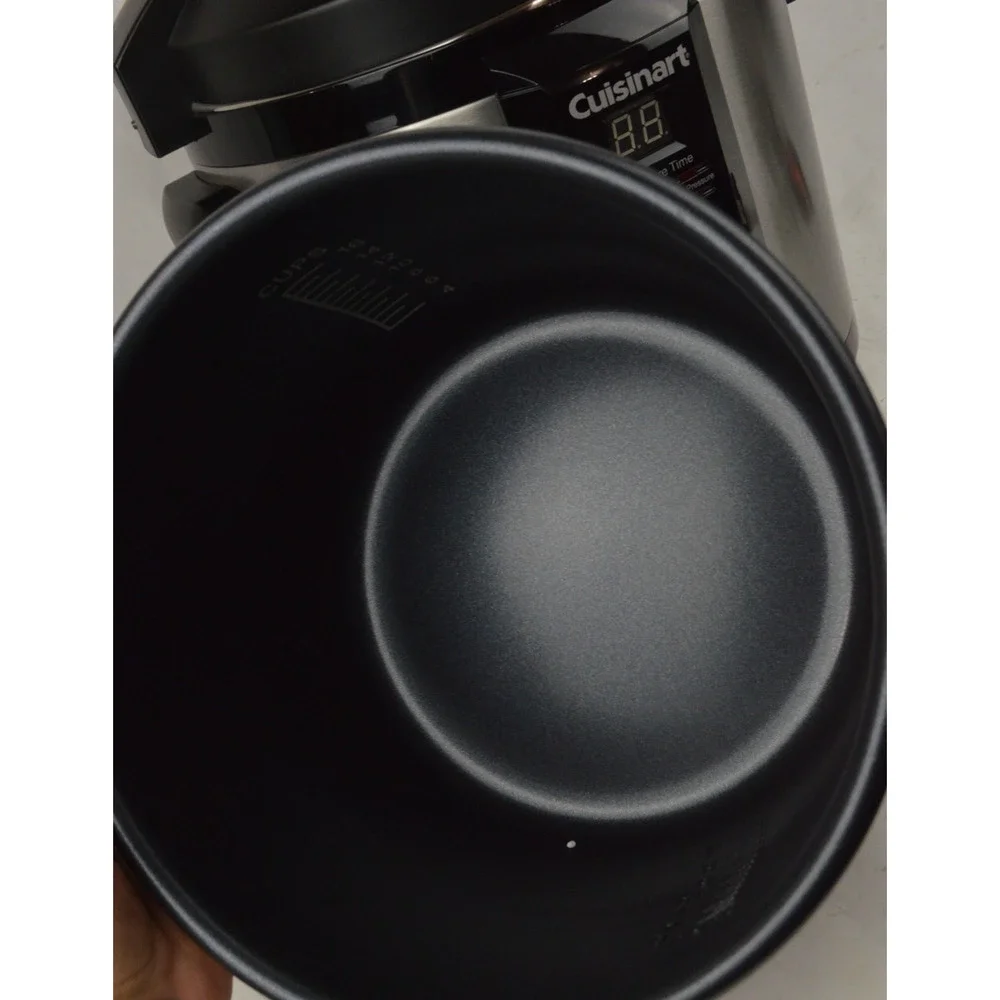 Cuisinart CPC-600 6 Qt Electric Pressure Cooker 1000W Stainless Steel Tested
